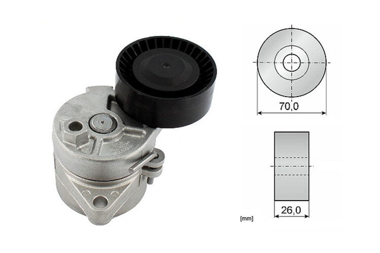 Tensor De La Correa BMW 320I (E46)/328I (E46)/330 Ci (E46)/528I (E39)/318I (E46)/323I (E46)/523I (E39)/525I (E39) 95-09 Tensor De La Correa BMW 320I (E46)/328I (E46)/330 Ci (E46)/528I (E39)/318I (E46)/323I (E46)/523I (E39)/525I (E39) 95-09