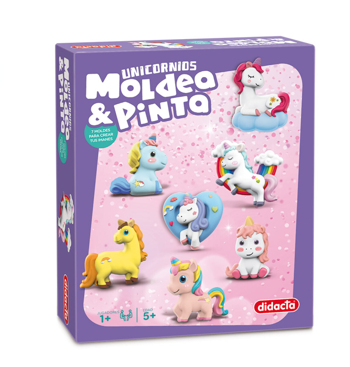 Juego Infantil Moldea y Pinta Unicornios 