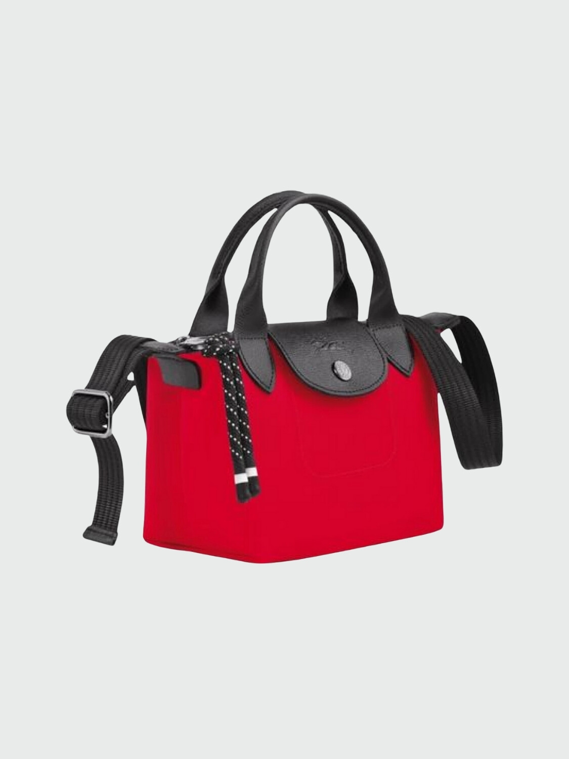 Longchamp -Cartera mini de lona, Le pliage Energy Rojo