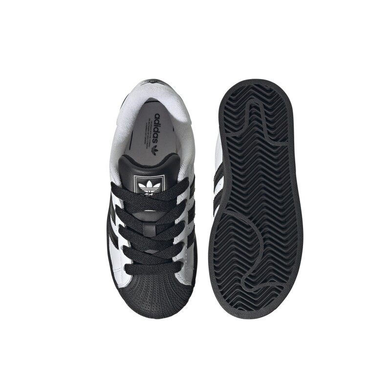 Championes adidas Superstar II de niño White & Black