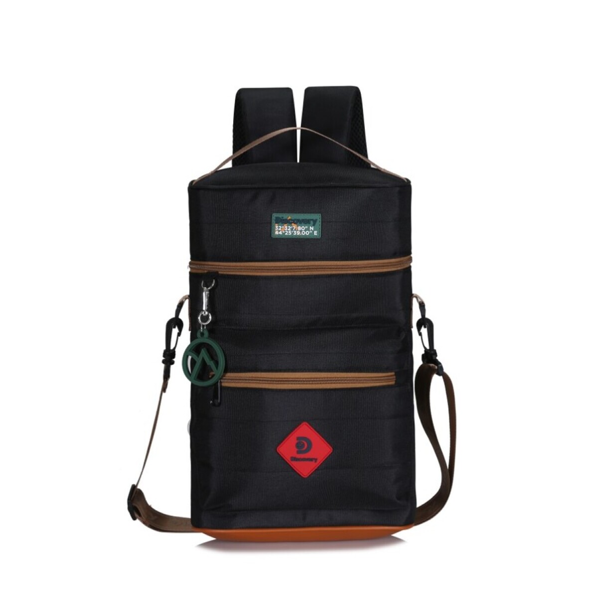 Mochila Matera Discovery Bolsillo Exterior - NEGRO 
