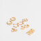Aros Argollas Set Metal Set De Argollas Essential - Dorado