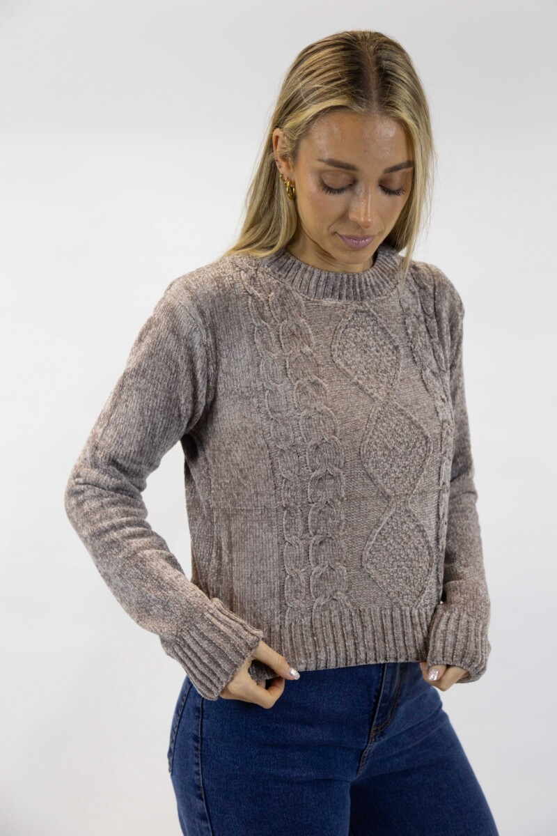 Buzo chenille Emi Topo