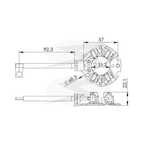 PORTA CARBONES - MITS.PEUG.405D-TATA IND.4.5X18X17 EXT.67MM FIJ.57M UNIFAP PORTA CARBONES - MITS.PEUG.405D-TATA IND.4.5X18X17 EXT.67MM FIJ.57M UNIFAP