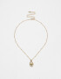 Cadena Corta con Dije Birthflowers Cortos Birthflowers - Dorado