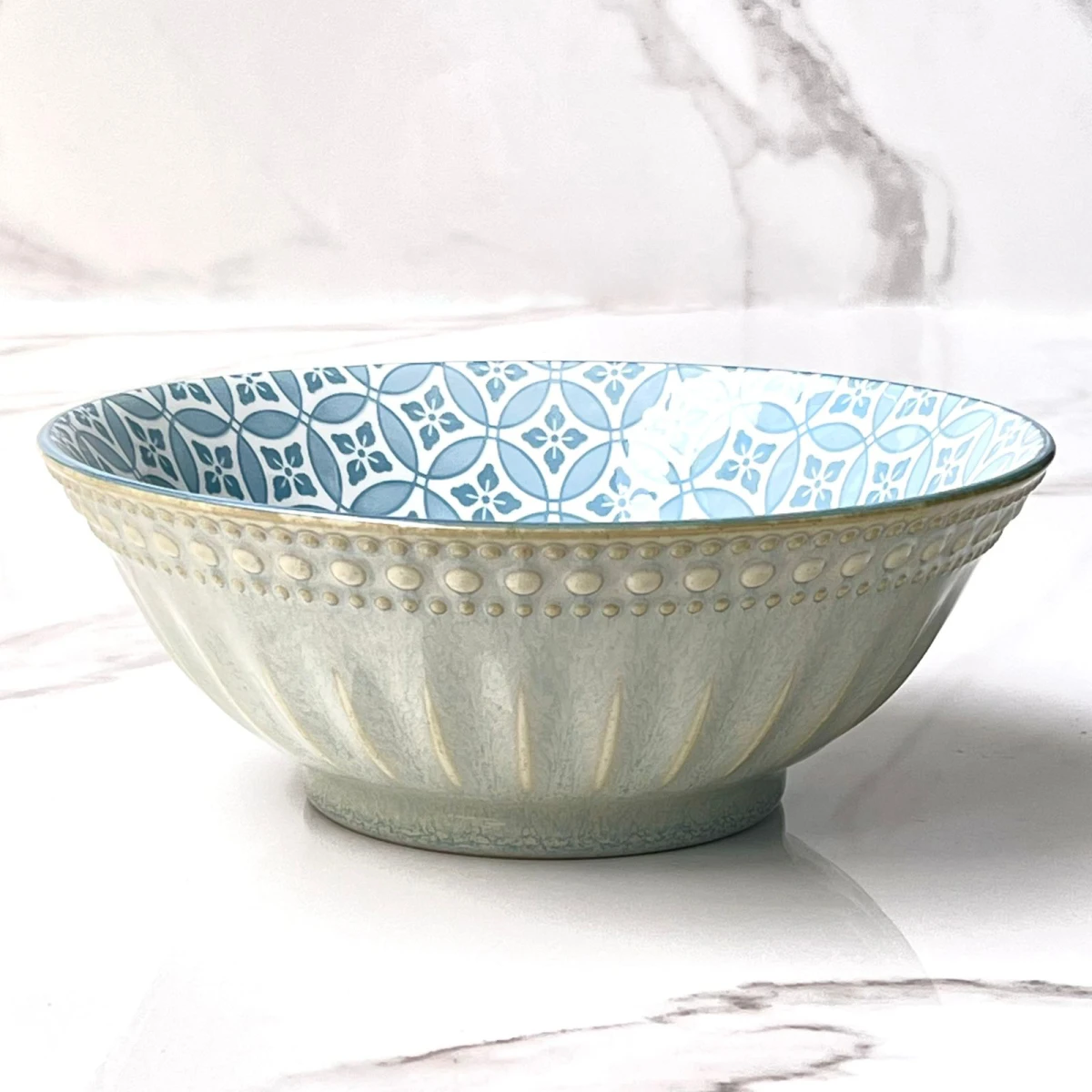 Bowl Con Textura Cerámica Emili Ø21cm x Alto 8cm 