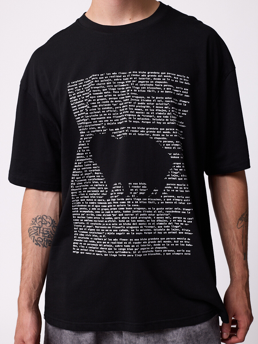 T-SHIRT BALOT DIXIE Negro