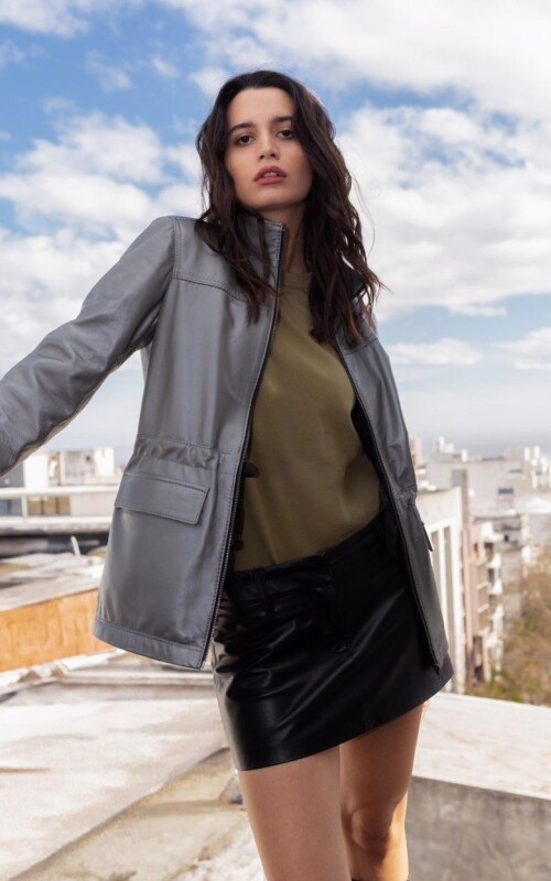 Cazadora Cleo Grey