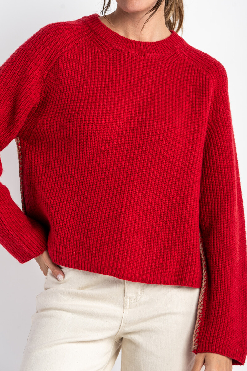 Sweater Lana Rojo