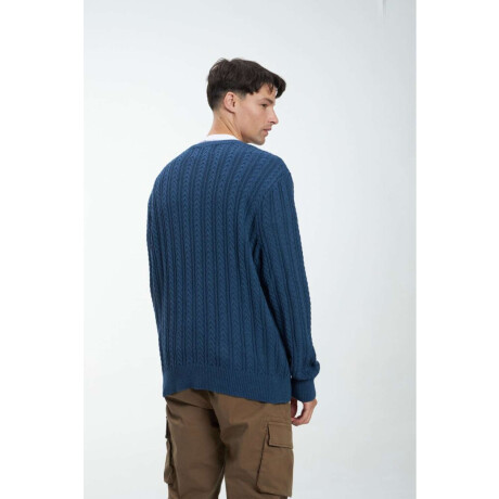 Buzo punto Totto Azul