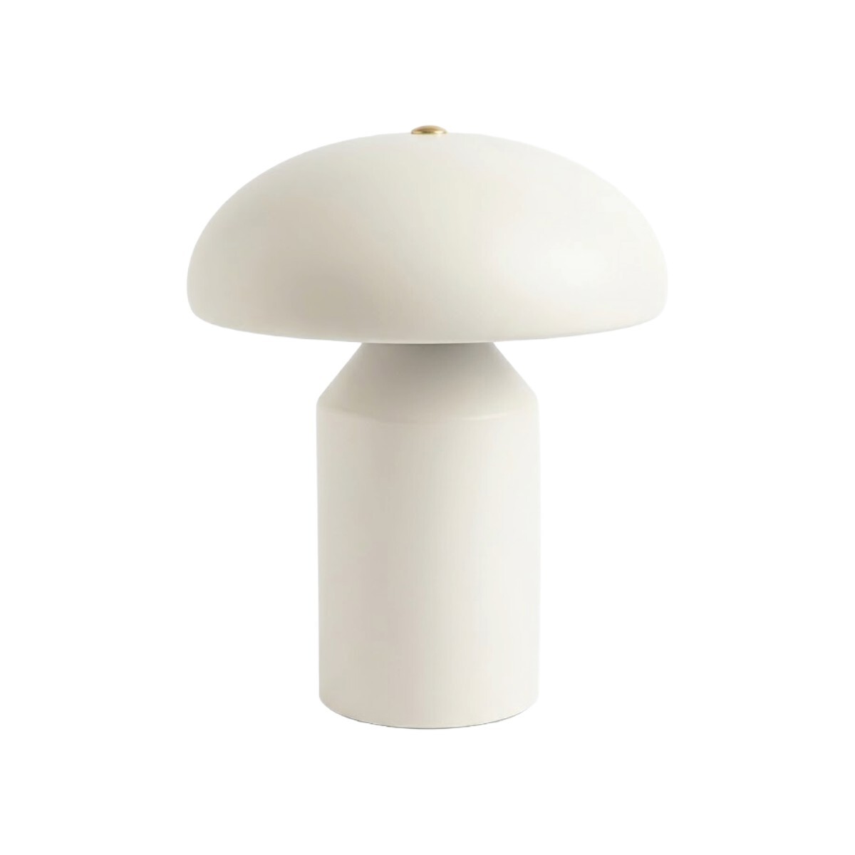 LAMPARA DIS HONGO BLANCO 18X23CM 
