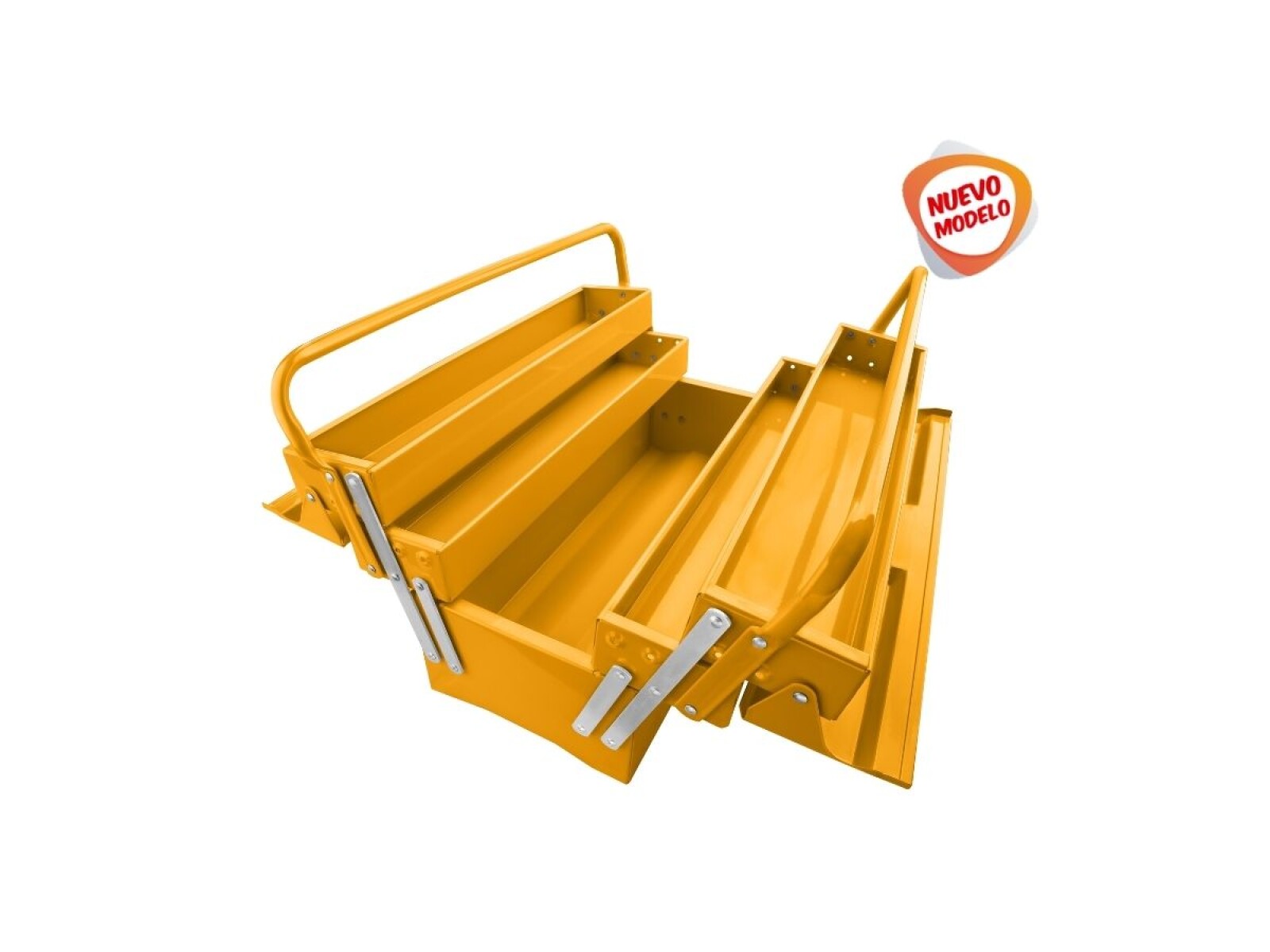 CAJA DE HERRAMIENTAS METAL 3 ESTANTES 
