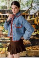 PRE VENTA CAMPERA FRUIT Azul Con Rojo