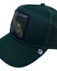 Gorra Goorin Bros Trucker Baseball - The Oh Snap Alligator Verde
