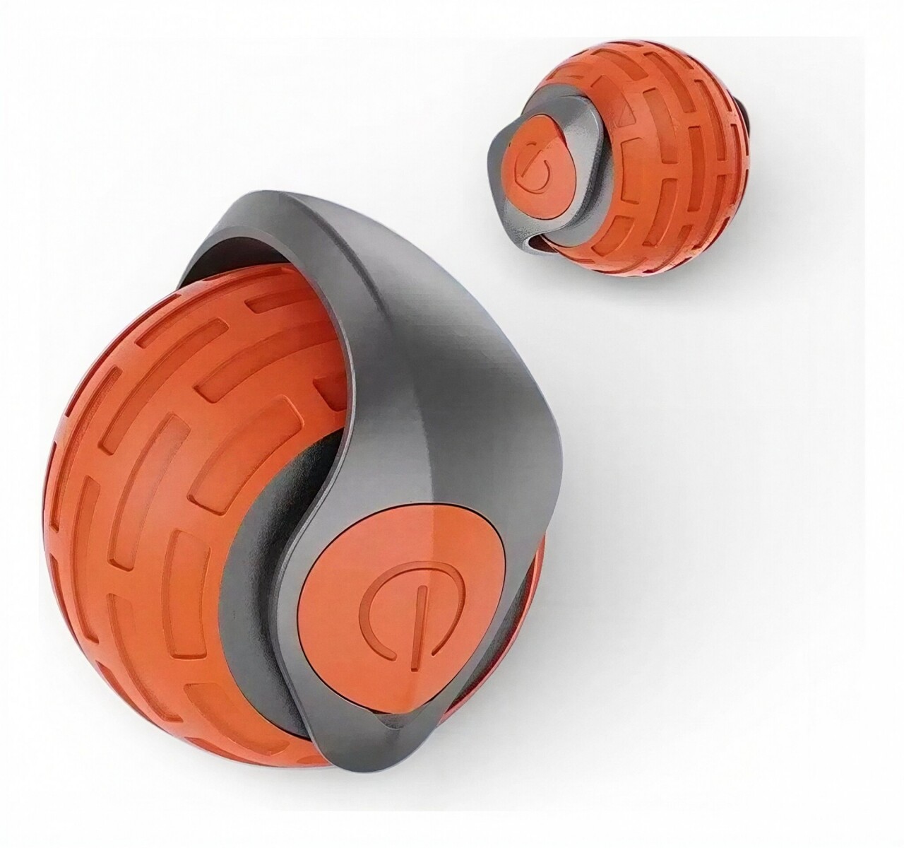 Pelota Inteligente Pelotita Smart Gato Usb Movimiento Luz - Color Naranja 