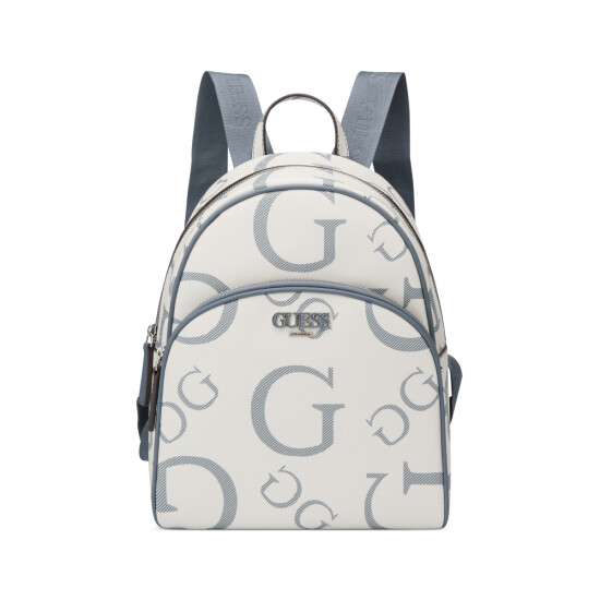 Mochila Guess Holeman Mediana Blanco 0