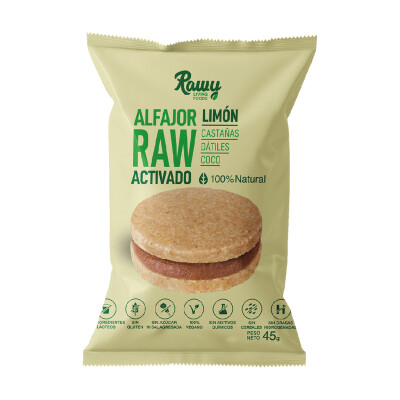 Alfajor Raw De Limón Rawy 45g Alfajor Raw De Limón Rawy 45g