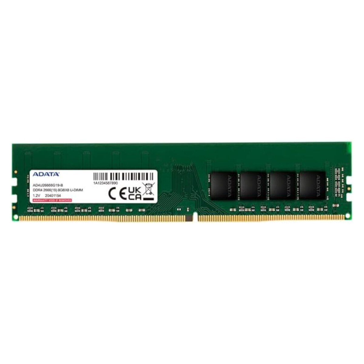 Adata - Memoria Udimm DDR4 - 8GB. 2666MHZ. 288 Pines. - 001 
