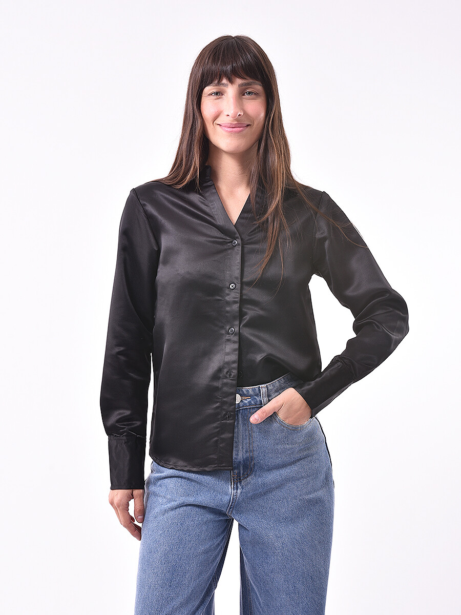 CAMISA CARMINA - NEGRO 