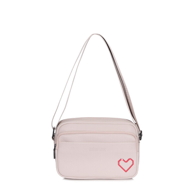 Bandolera Las Oreiro The One Blanco Hueso