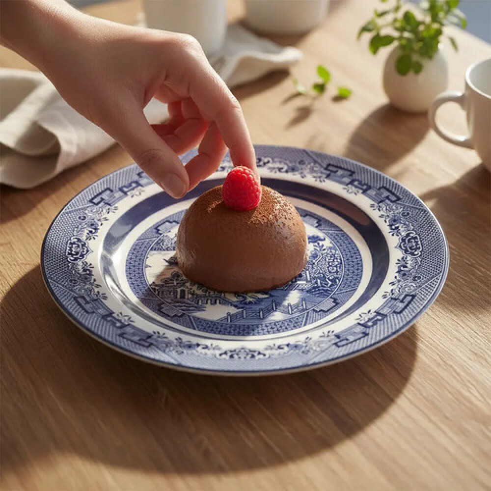 Plato postre Blue Willow 22 cm OXFORD Plato postre Blue Willow 22 cm OXFORD