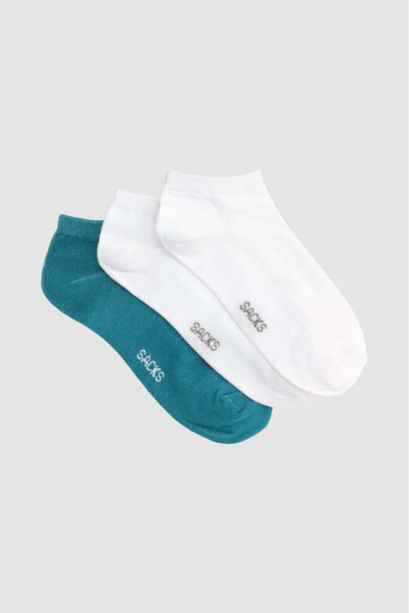 Medias cortas al tobillo en colores lisos - Variante 38 