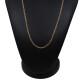 Cadena en oro 18k amarillo. Largo 42cm Cadena en oro 18k amarillo. Largo 42cm