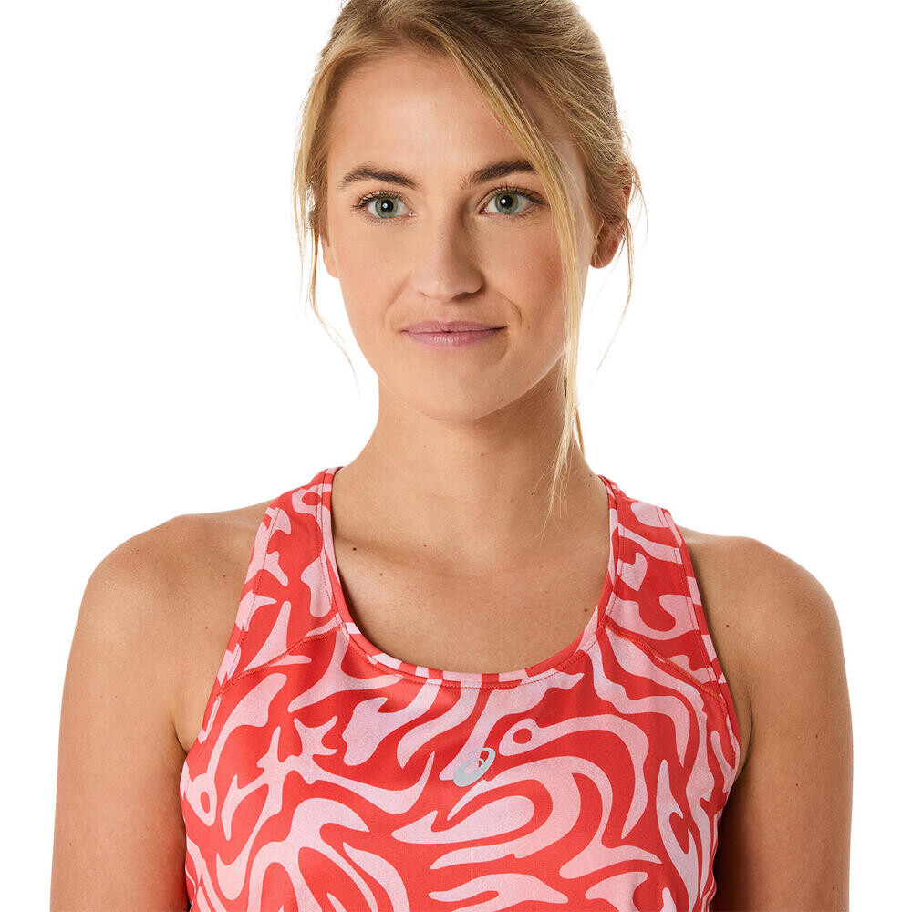 Road All Over Print Tank - Mujer Coral Reef/light Ube
