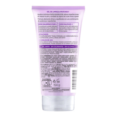 Gel de Limpieza L'Oréal Paris Revitalift Oil Control Antibrillo 150ml Gel de Limpieza L'Oréal Paris Revitalift Oil Control Antibrillo 150ml