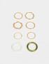 Sets Anillos De metal Set De Anillos - Dorado
