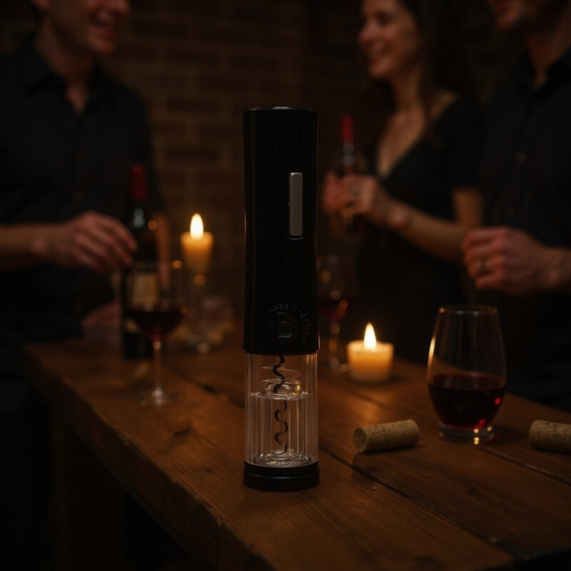 Saca corcho automatico a pila Sin Color