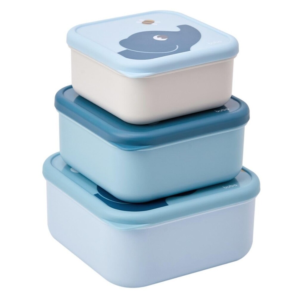 Set x3 tupper BUBA cloudy celeste