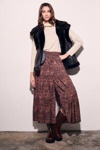 Falda Animal Print