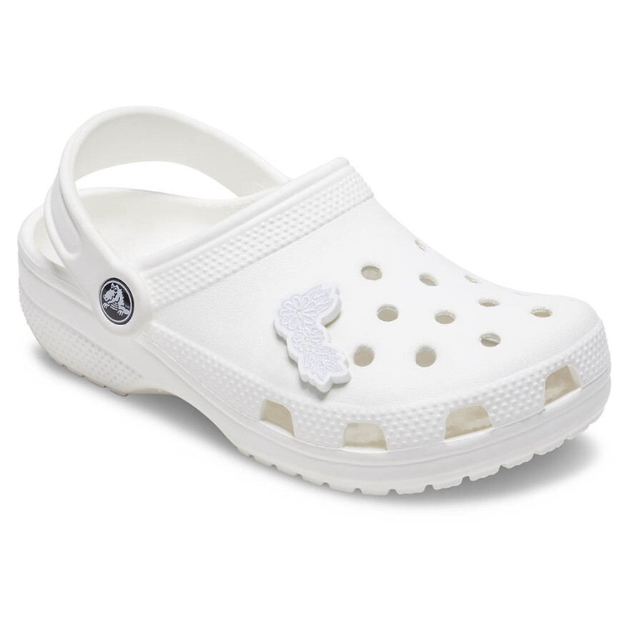 Jibbitz Elegant White Floral 15 Multicolor