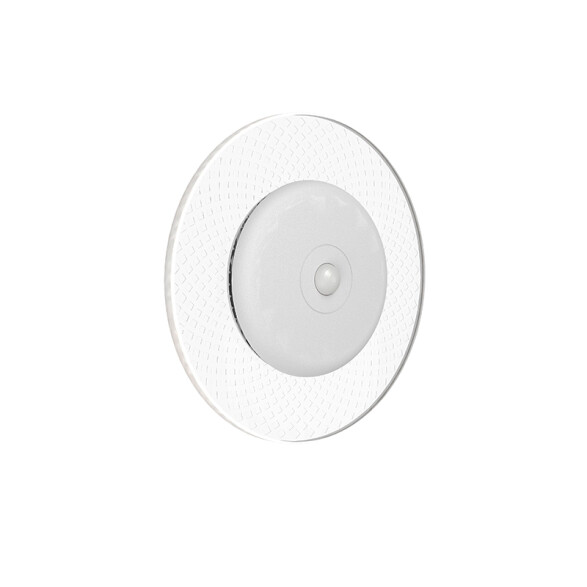 Aplique LED USB 0,7W blanco con sensor mov. y control Ø115mm RGBWW EG3634