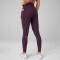 Legging Oasis High-Waisted Mujer Oxblood