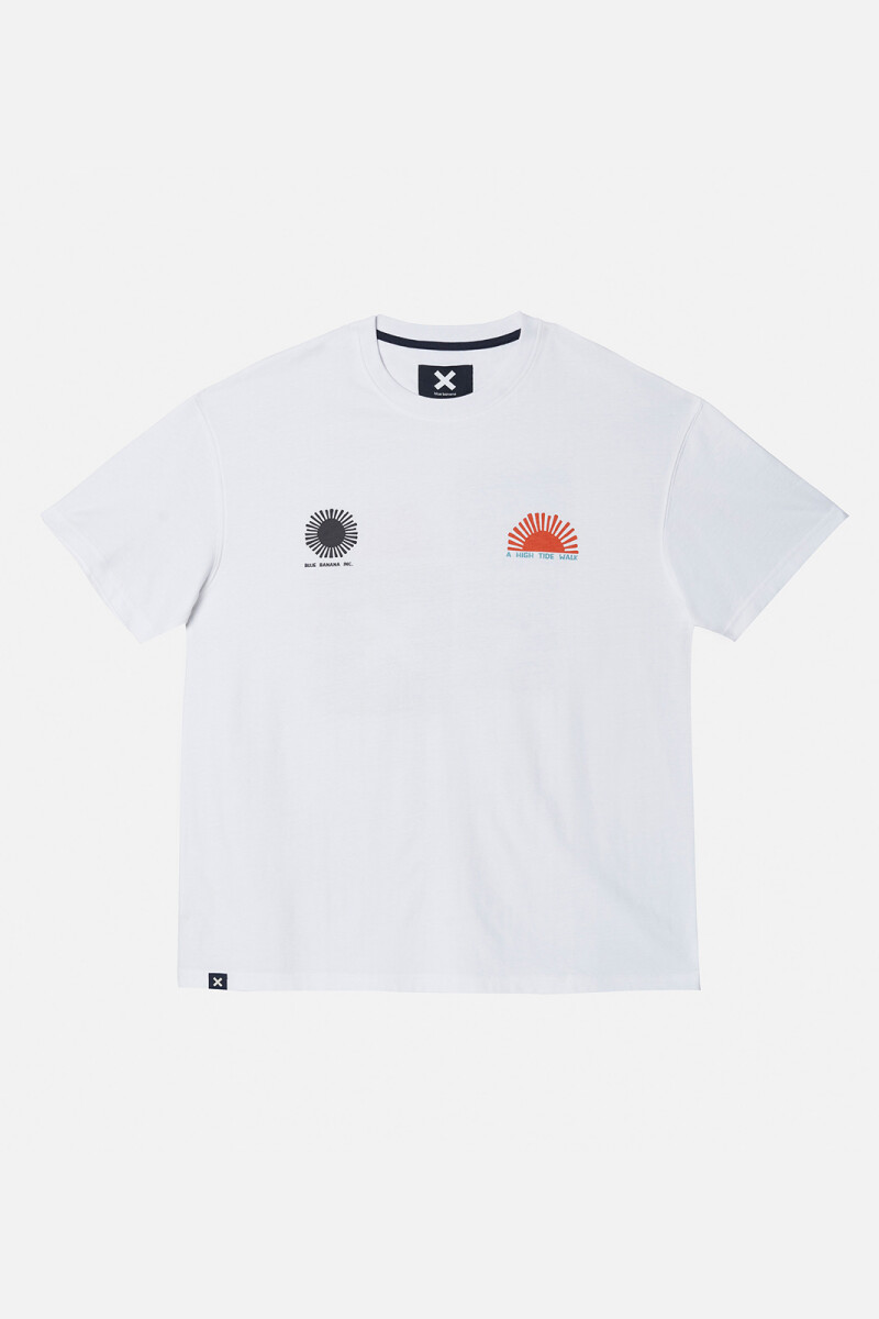 Camiseta Blue Banana Dawn White