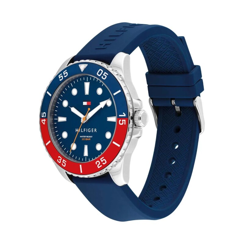 Reloj Tommy Hilfiger 1792200 para Hombre Silicona Azul Azul