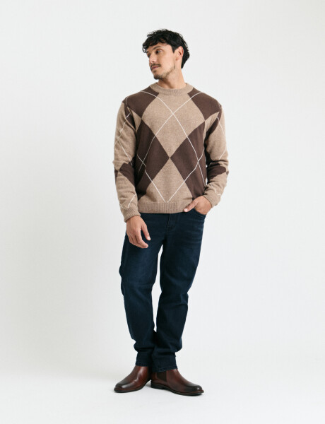 470752 SWEATER HARRY Camel