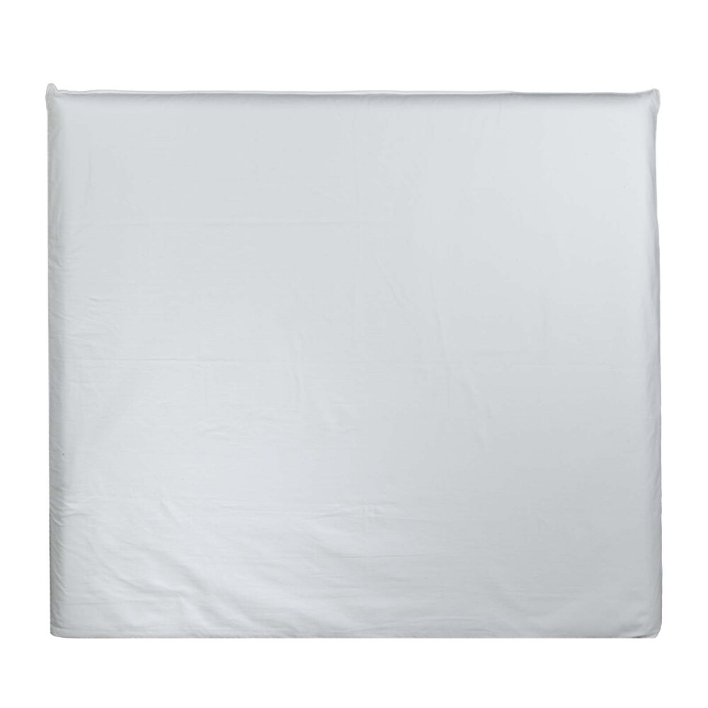 RESPALDO CON FUNDA 2 PLAZAS ALGODON BLANCO MAIA