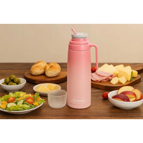 Termo Revolution Termolar 1L Inoxidable ROSA
