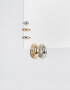 Bijou Cuff Mix plaiting Set De Aros Mixplating Chunky - Combinacion Bicolor