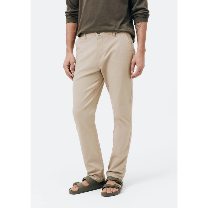 CALCA MASC MARROM CLARO