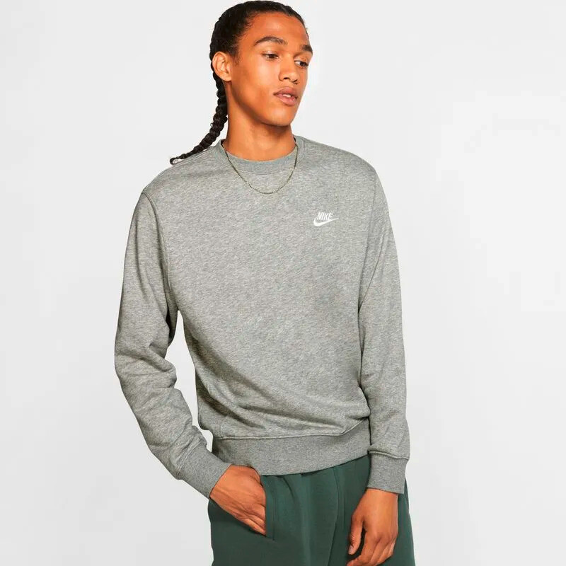 M NSW CLUB CRW FT Gris