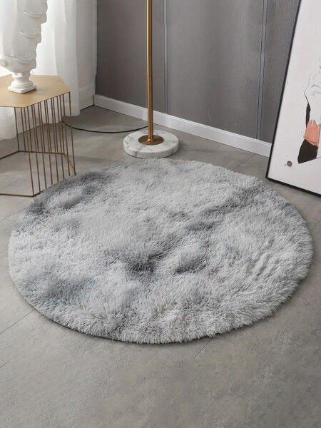 ALFOMBRA DE PELO GRIS