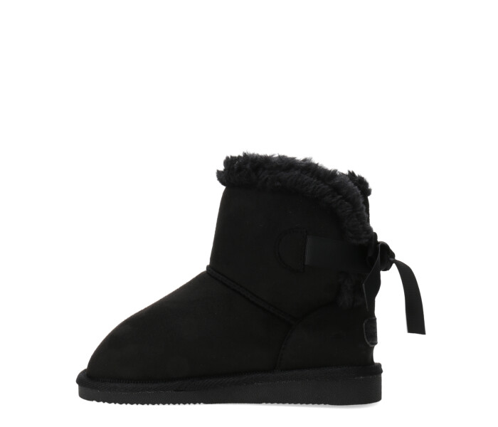 Bota TEIPI con piel interior y cinta Black