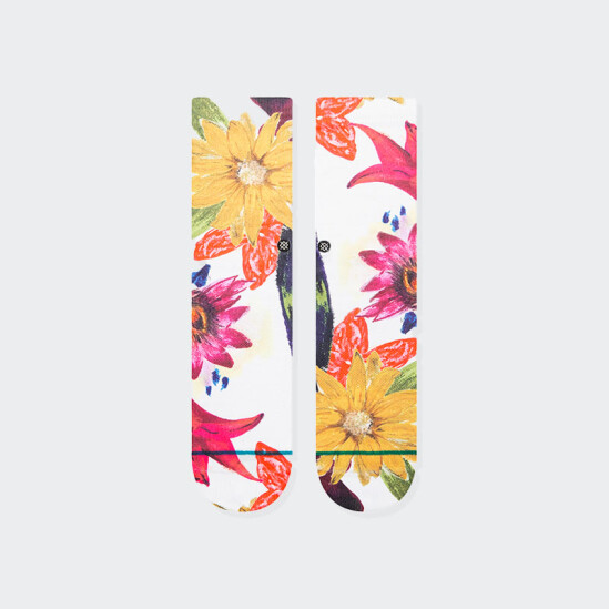 Medias Stance Licud Crew Blanco