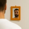 ESPEJO DE BAÑO N°12 NARANJA