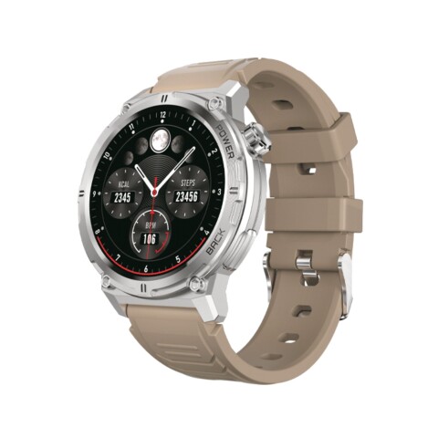 Smartwatch Ftx R20-SVBE 57MM Plata/Beige Smartwatch Ftx R20-SVBE 57MM Plata/Beige