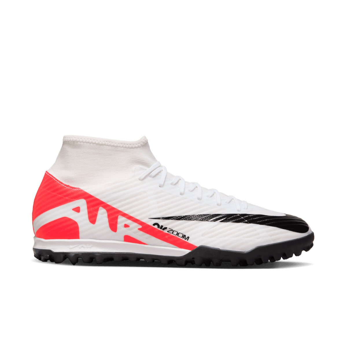 Tacos Nike Zoom Mercurial Superfly 9 Academy Tf de Hombre - Rojo 
